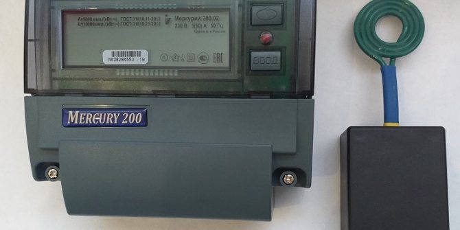 Счетчик Меркурий и импульсник Импульсный прибор с счетчиком Меркурий